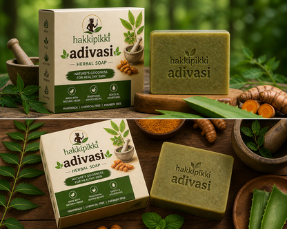 Hakkipikki Adivasi Herbal Soap (3 in 1 combo )